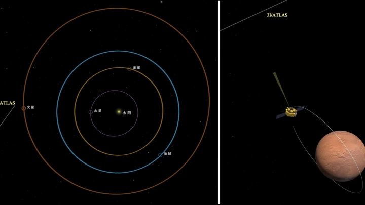 Межзвёздная комета 3I/ATLAS впервые «засветилась» в радиоэфире
